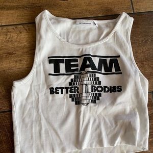 Better bodies crop tank